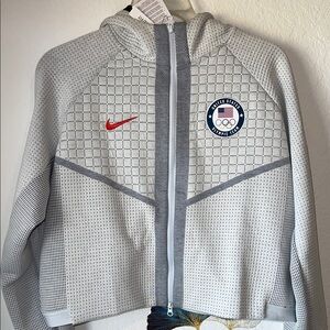 Nike Gray USA Olympic Hoodie